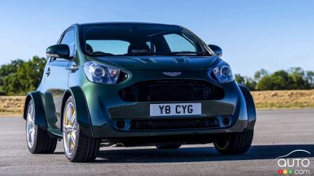 A V8-equipped Aston Martin Cygnet wows the Goodwood Festival
